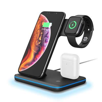 Excellent Quality 3 In 1 Air Power Wireless Phone Charger for iphone