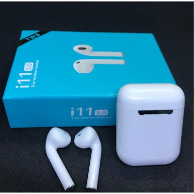 Low Price Twins i11 V5.0 TWS Stereo Wireless Earbuds Headphone with Charging Case